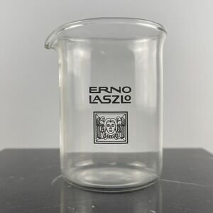Erno Laszlo Skincare Glass Scientific Lab Beaker 8 cm x 6 cm